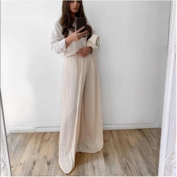 Zara Palazzo Pants - Picture 2 of 10